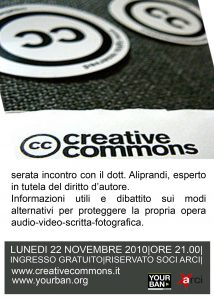 Serata creative commons